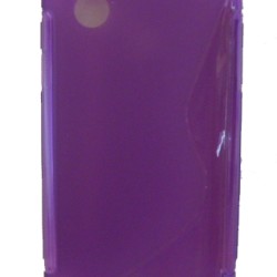 Funda Protector TPU LG L40 D160 Morado